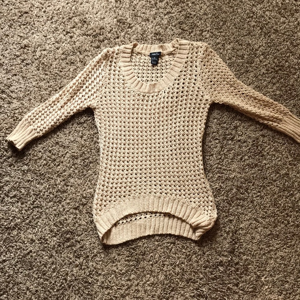 Tan/Gold sweater